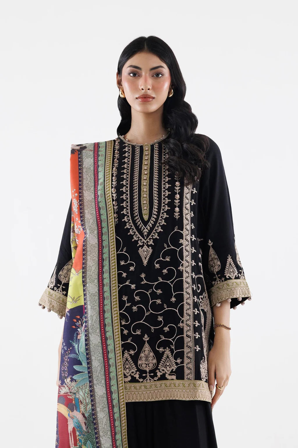 SS26SGE445P3 | New Arrivals | Sana Safinaz