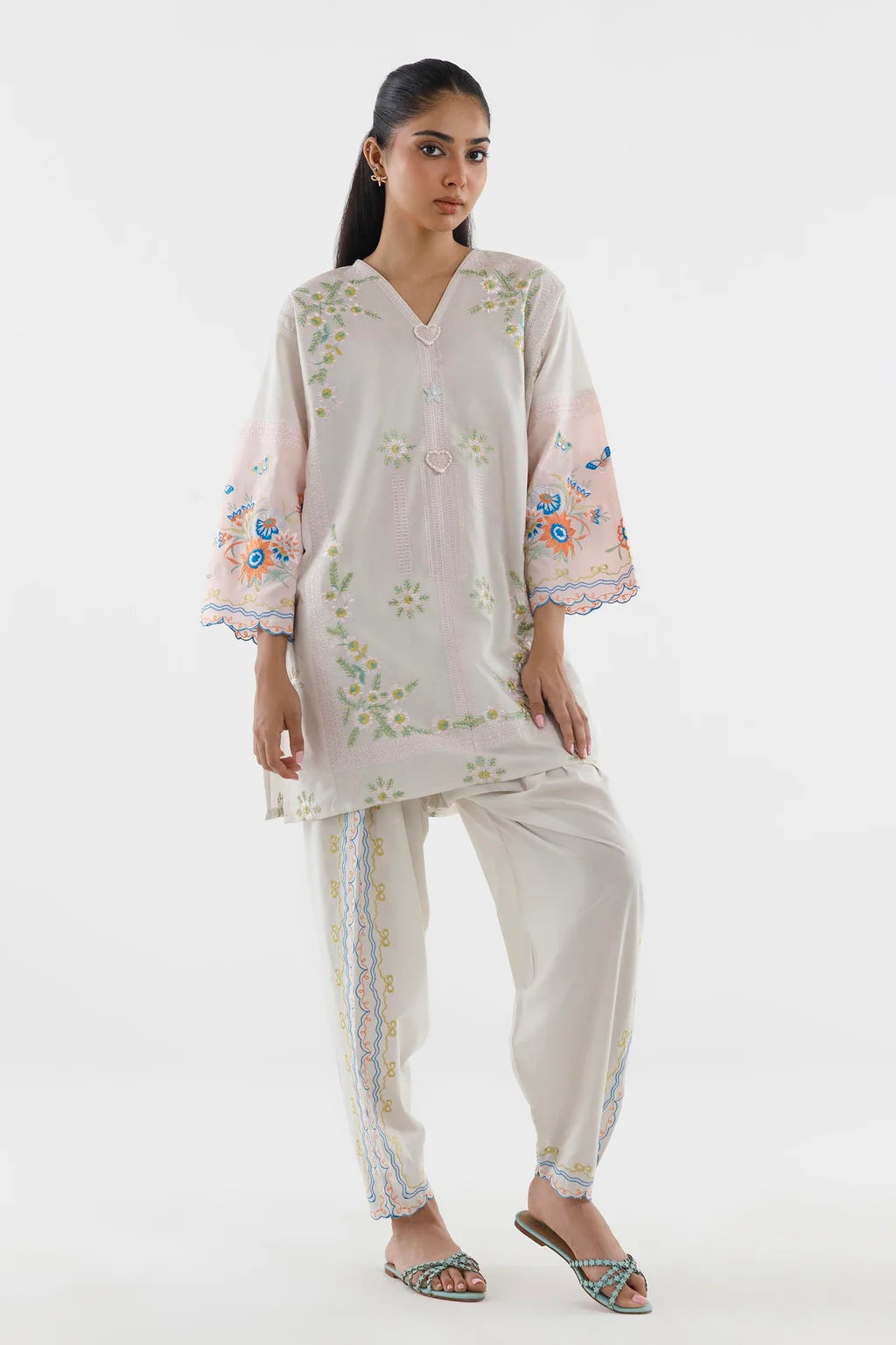 SS26SGE462P2T | New Arrivals | Sana Safinaz