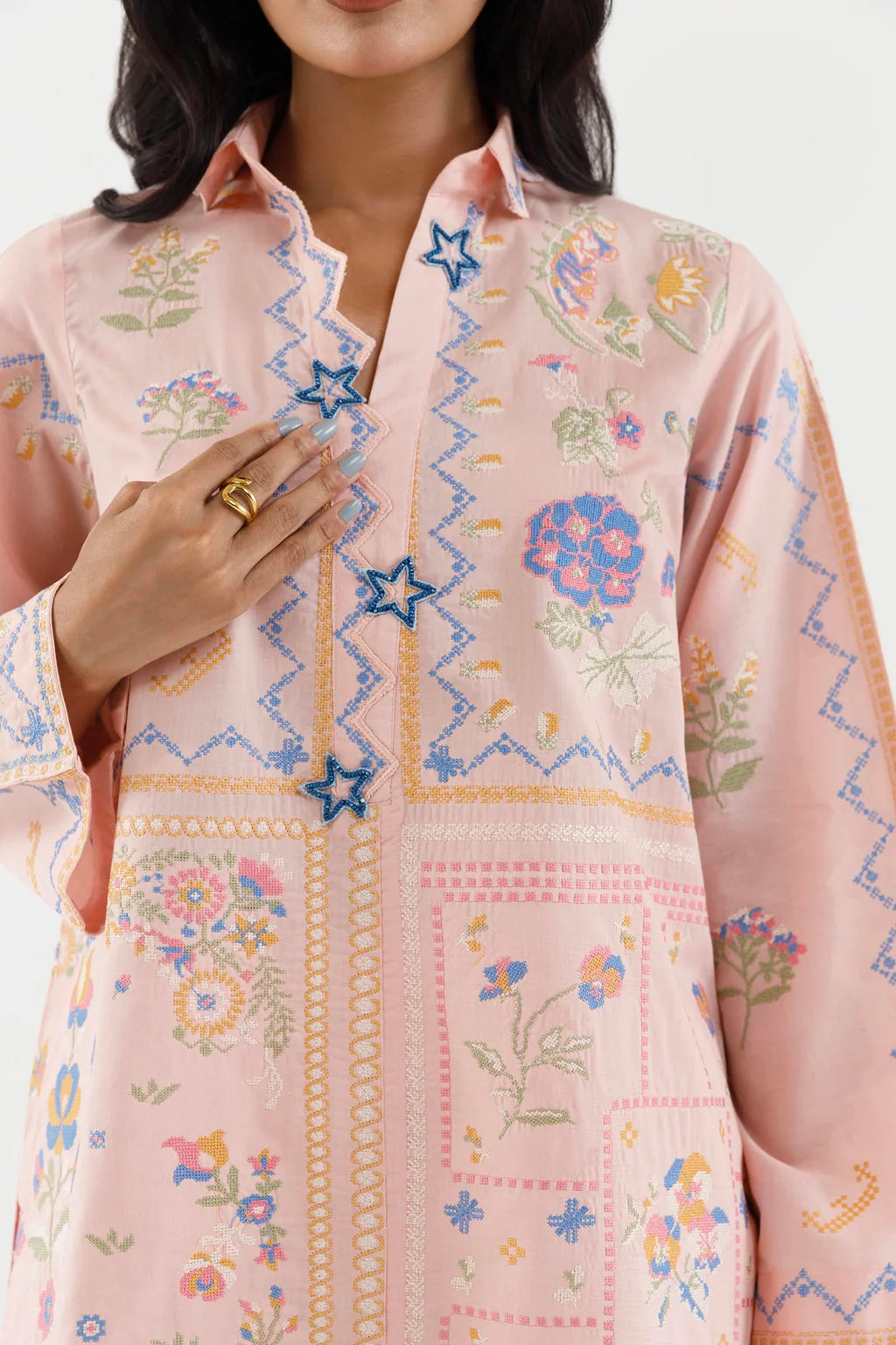SS26SGE463P2T | New Arrivals | Sana Safinaz