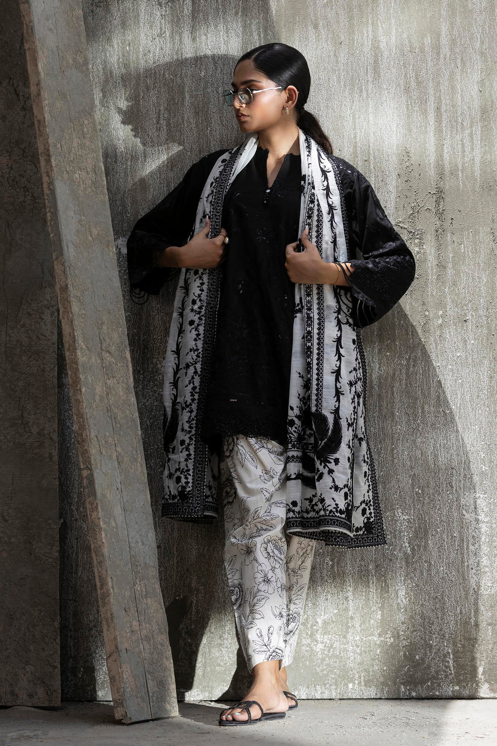 SS26SGE502P3 | New Arrivals | Sana Safinaz