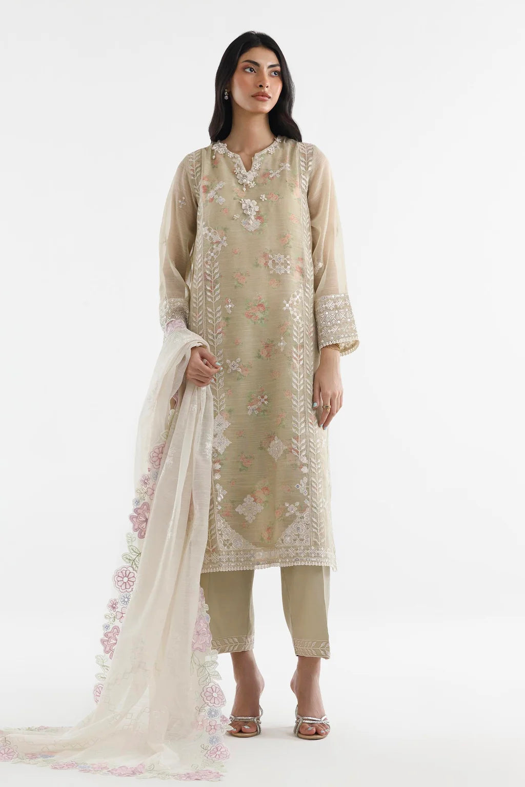 SS26SGE533P3 | New Arrivals | Sana Safinaz