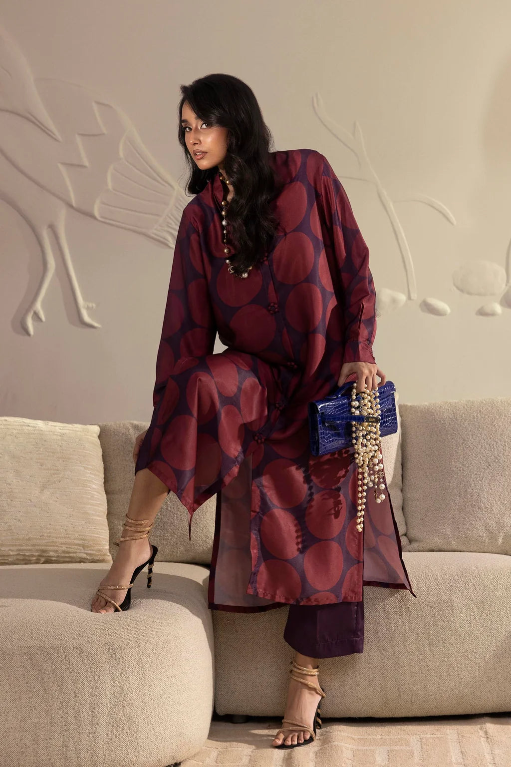 SS26STP722P2T | New Arrivals | Sana Safinaz