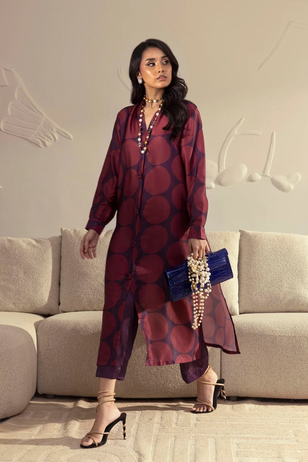 SS26STP722P2T | New Arrivals | Sana Safinaz