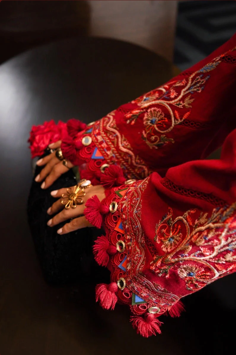 M233-019B-CP | Muzlin Summer'25 | SANA SAFINAZ