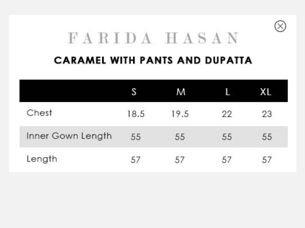 Caramel Shirt With Pants | Eid Edit '26 | FARIDA HASAN