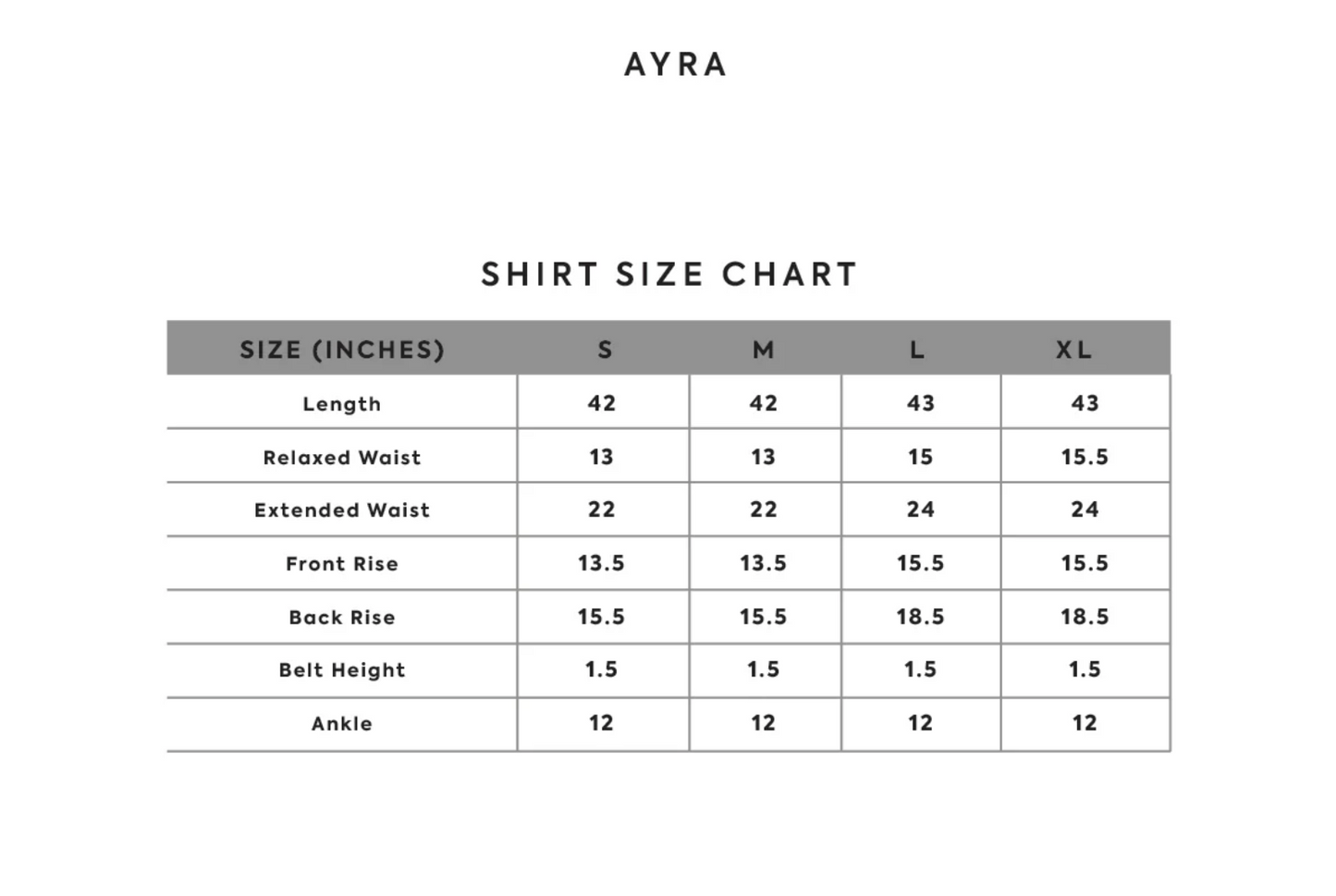 AYRA | ZSJ BASICS '26 | ZARA SHAHJAHAN