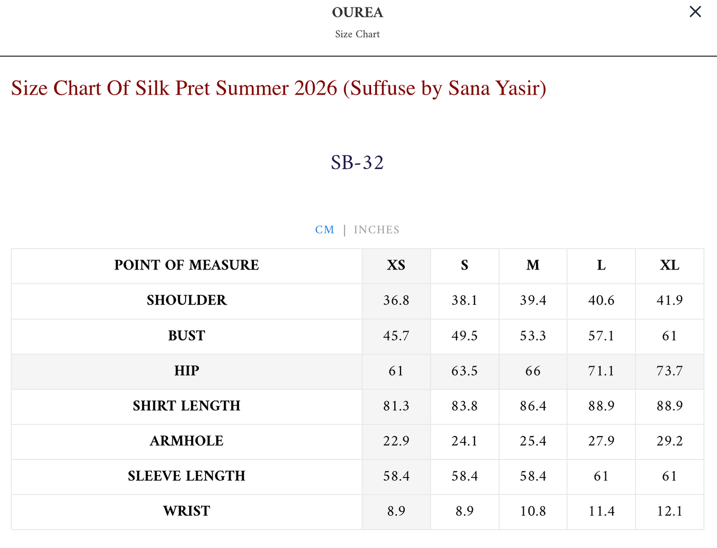 OUREA | SILK PRET SUMMER '26 | SUFFUSE