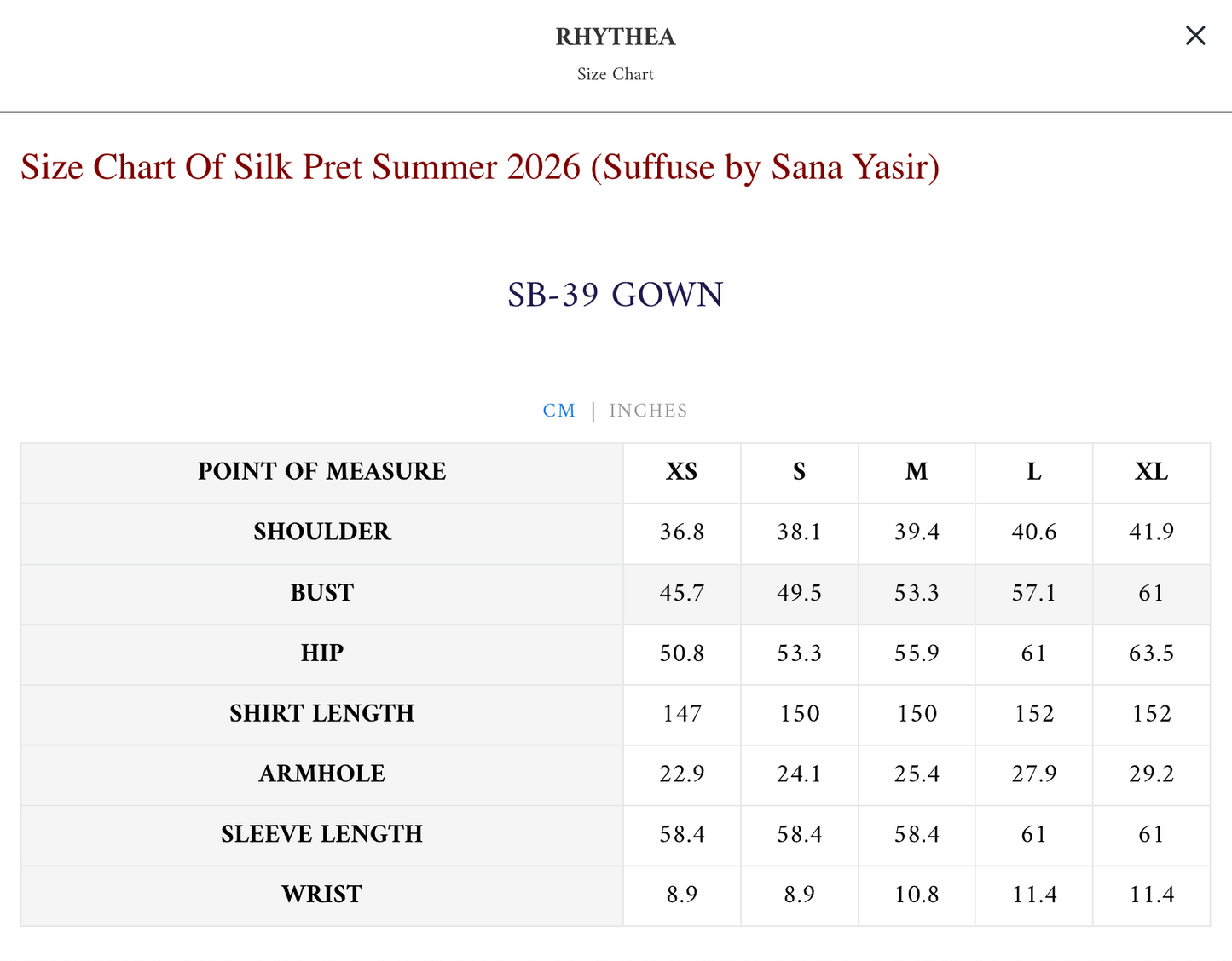RHYTHEA | SILK PRET SUMMER '26 | SUFFUSE