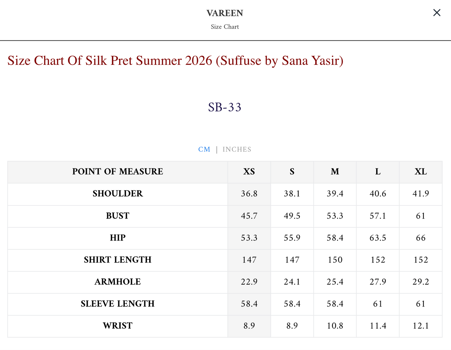 VAREEN | SILK PRET SUMMER '26 | SUFFUSE