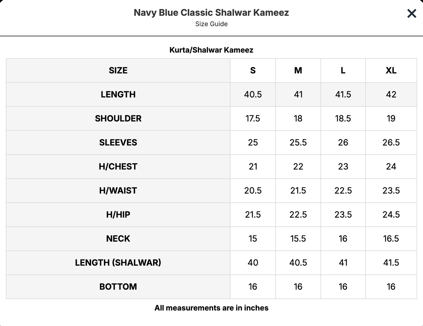 Navy Blue Classic Shalwar Kameez | REPUBLIC MENSWEAR