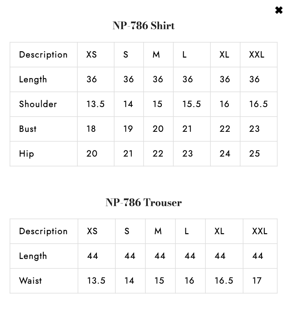 NP-786 | Summer collection '25 | Nureh