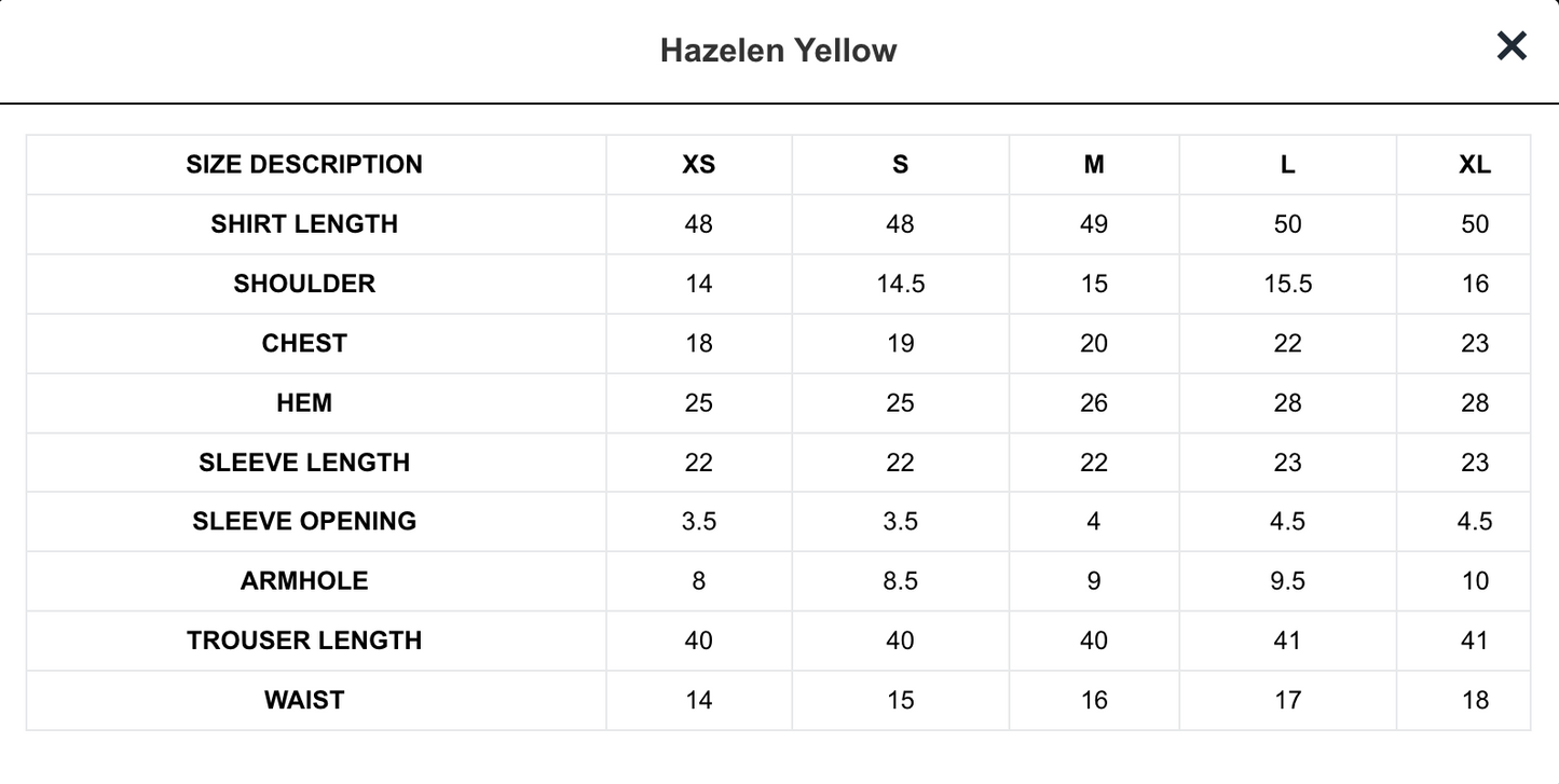 Hazelen Yellow | Haze - Summer Edit'26 | AFROZEH
