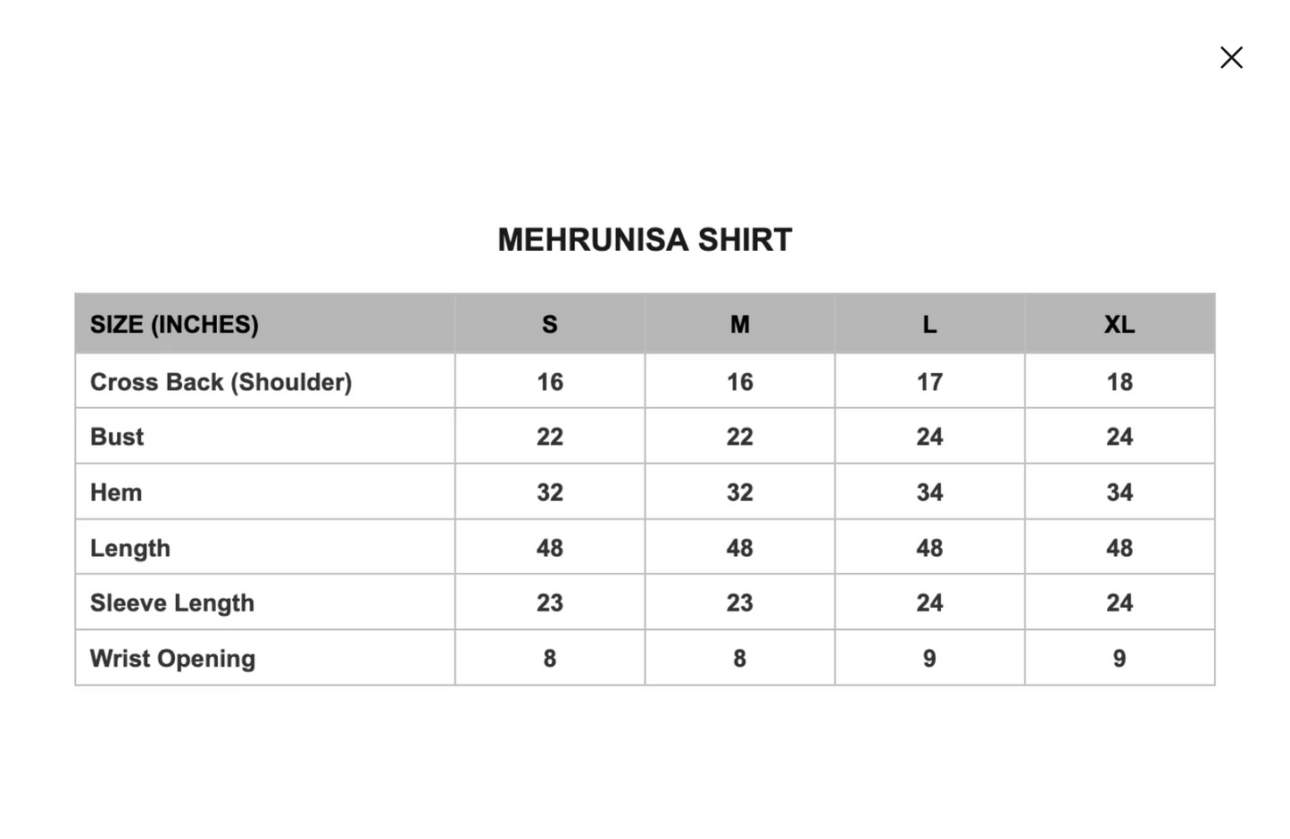 MEHRUNISA | BASICS SUMMER '26 | ZARA SHAHJAHAN