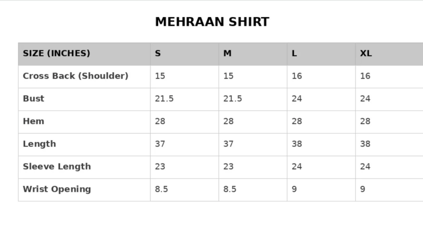 MEHRAAN | BASICS SUMMER '26 | ZARA SHAHJAHAN