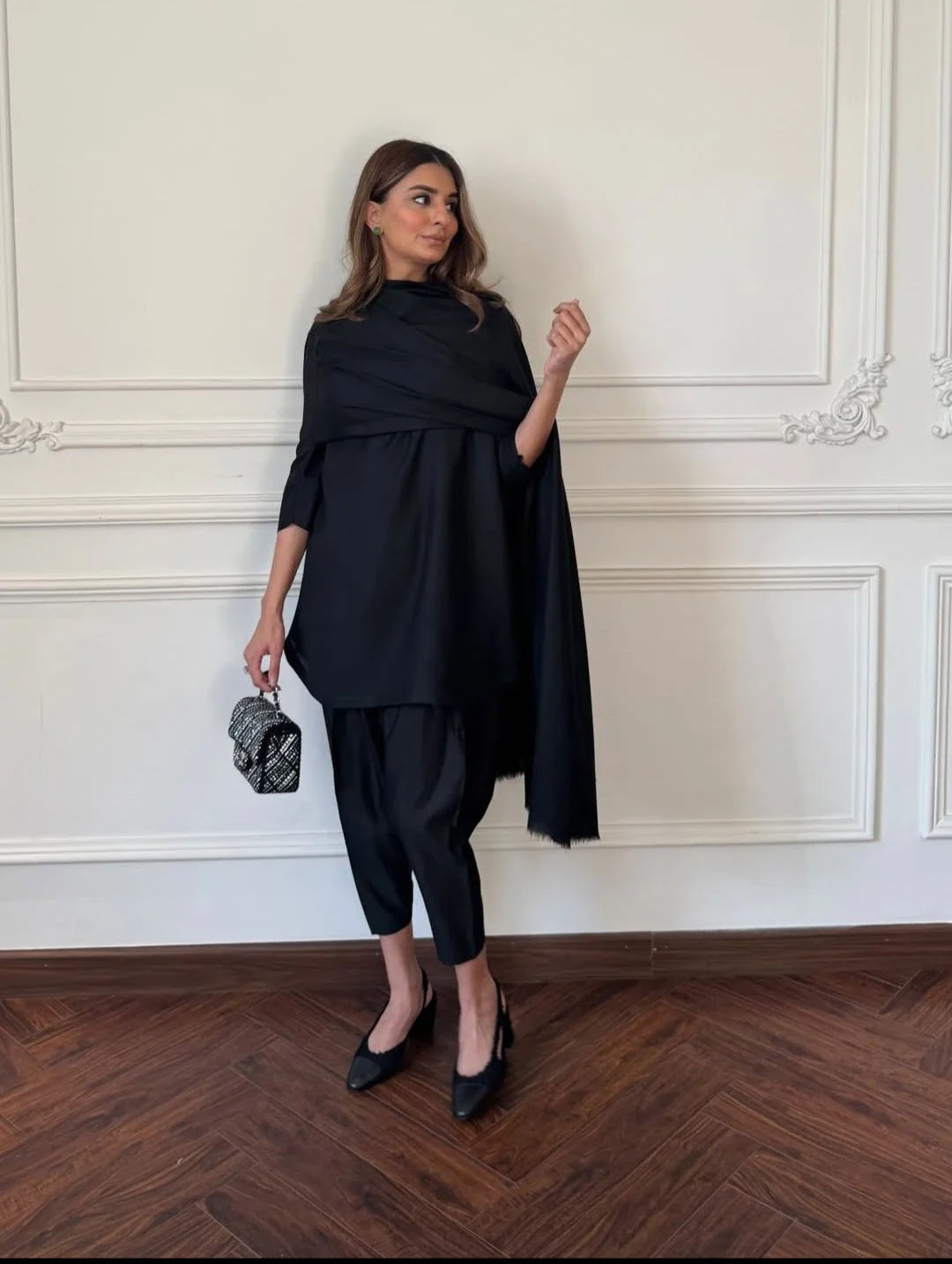 Bare Set in Black | Luxe Edit '25 | Bare By Zehra Saleem