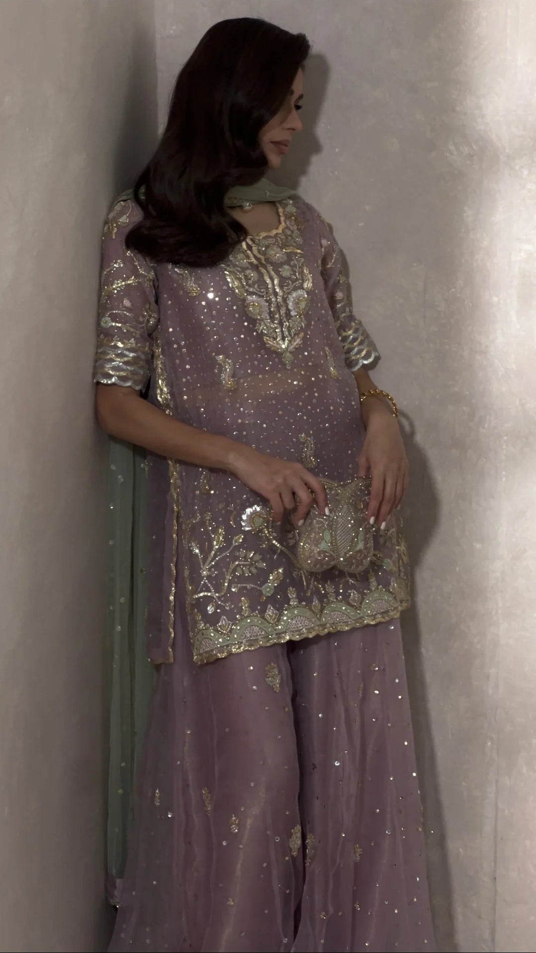 AVIA LILAC FULL SET | ZEINA FESTIVE FORMALS | NIMRAH HAFSA