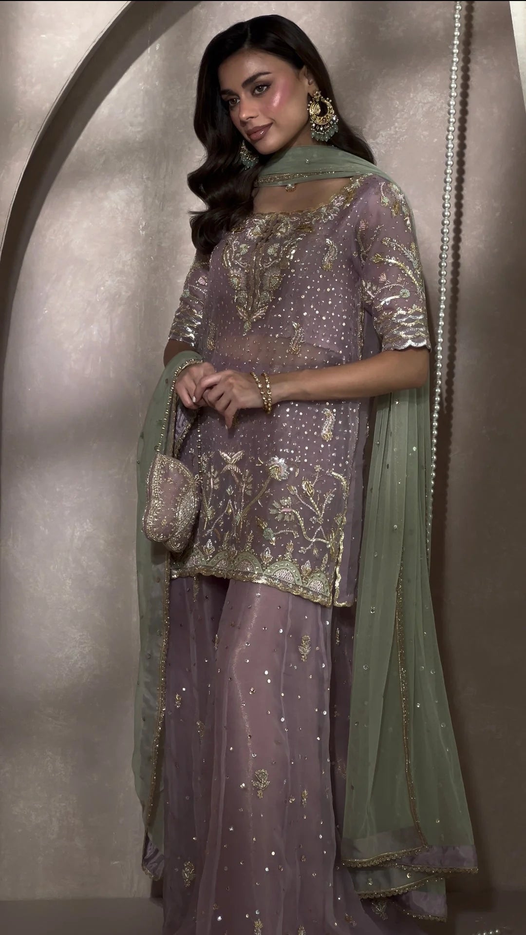AVIA LILAC FULL SET | ZEINA FESTIVE FORMALS | NIMRAH HAFSA