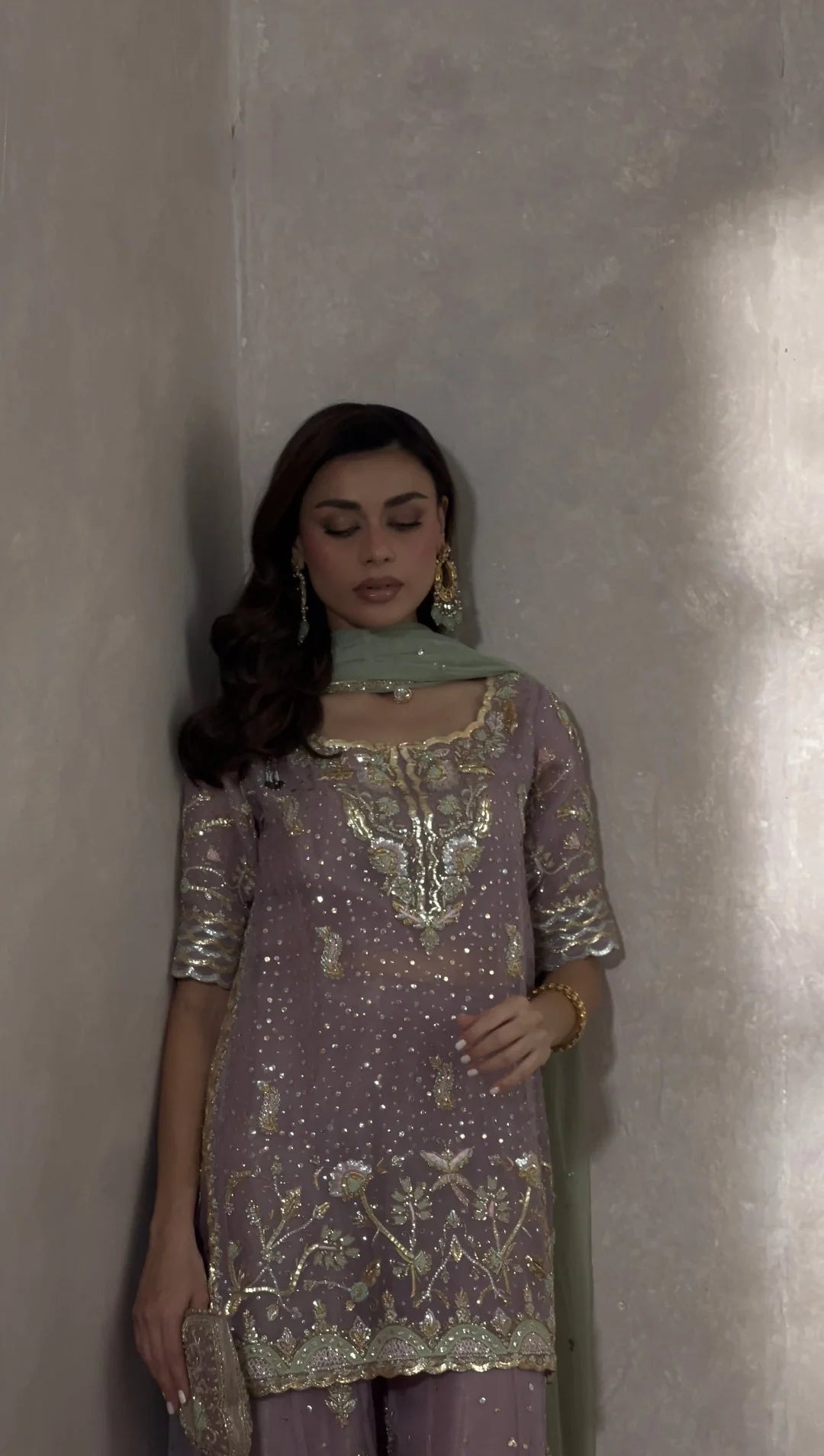 AVIA LILAC FULL SET | ZEINA FESTIVE FORMALS | NIMRAH HAFSA