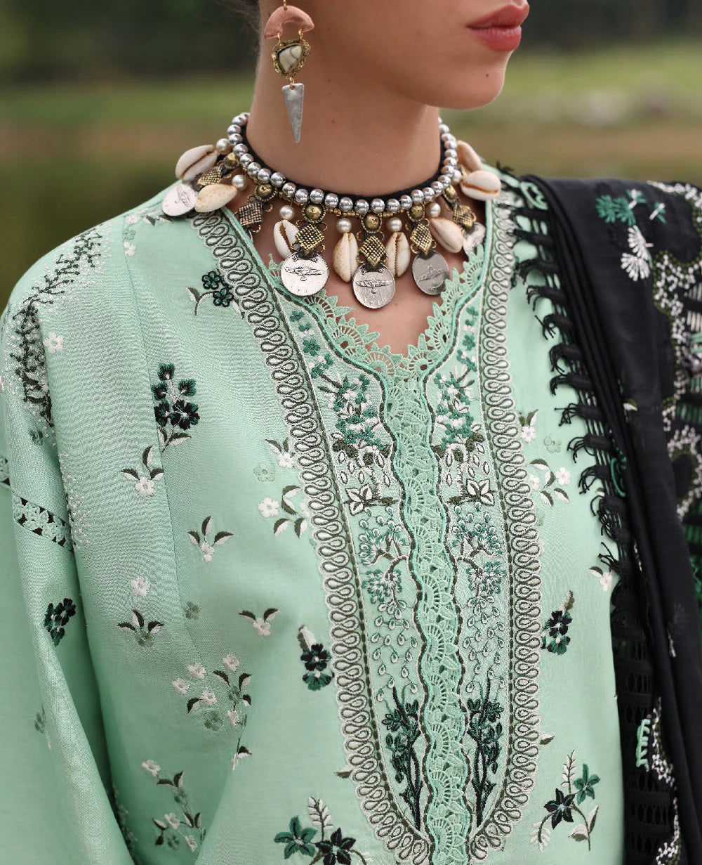 Sereya | Lilas- Summer Unstitched Lawn '26 | Republic Womenswear