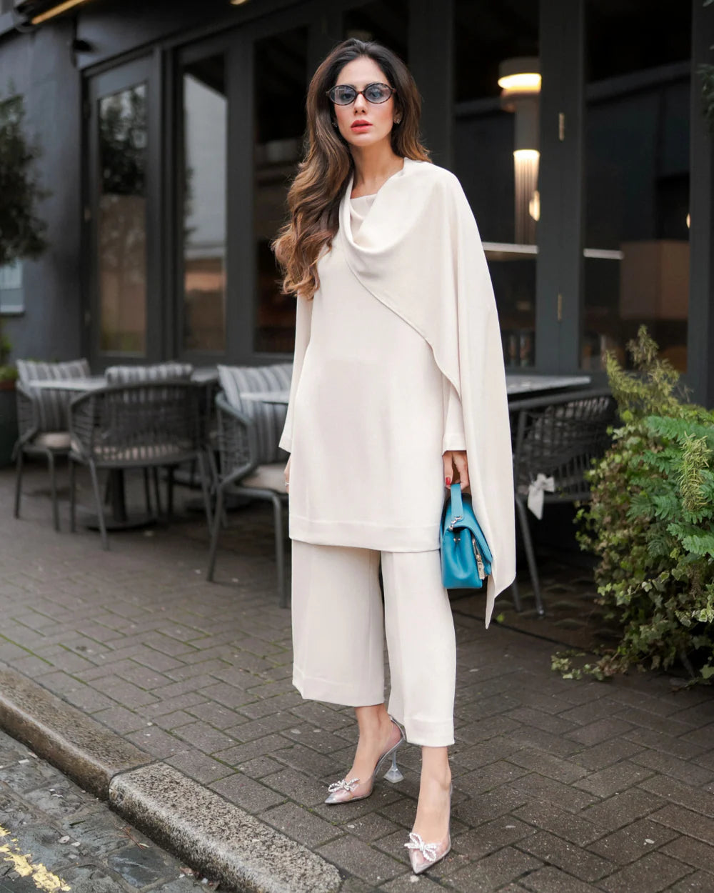 Birch White Scarf Set | LIRA