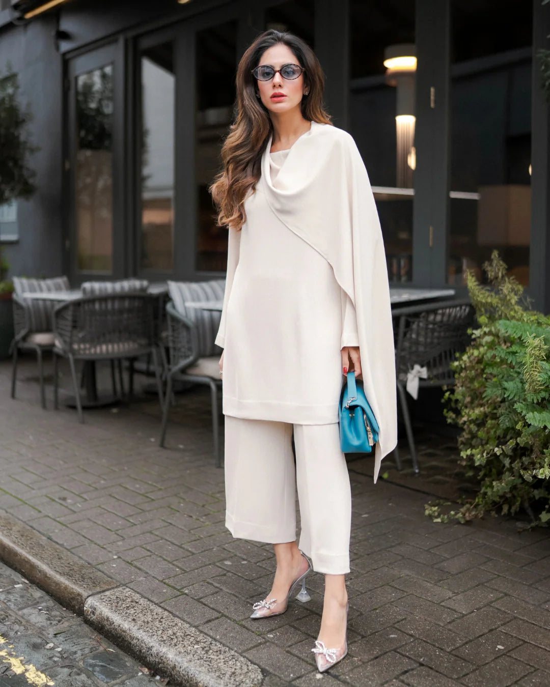 Birch White Scarf Set | LIRA