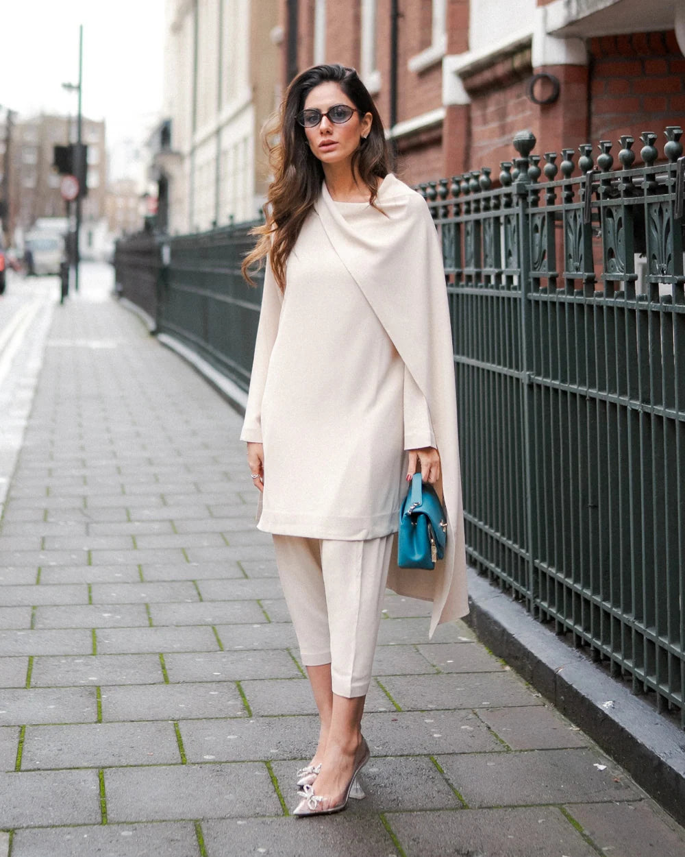 Birch White Scarf Set | LIRA