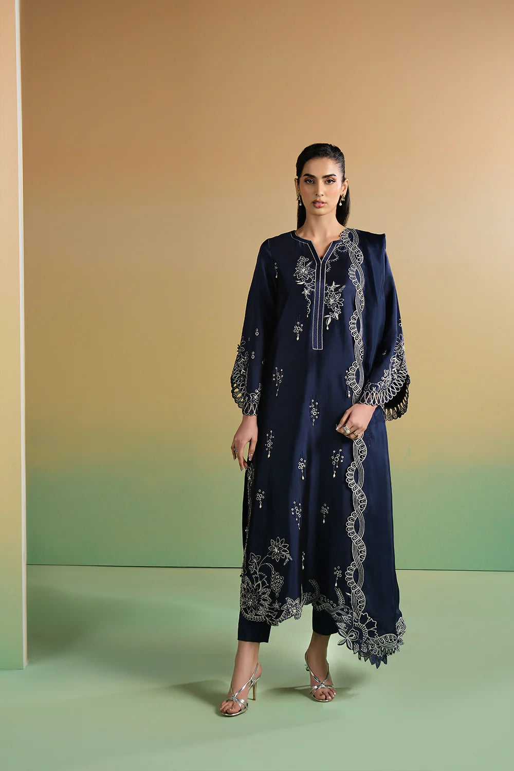 OJANI- SRSP26-03 | Saija Silk Pret '26 | Saira Rizwan