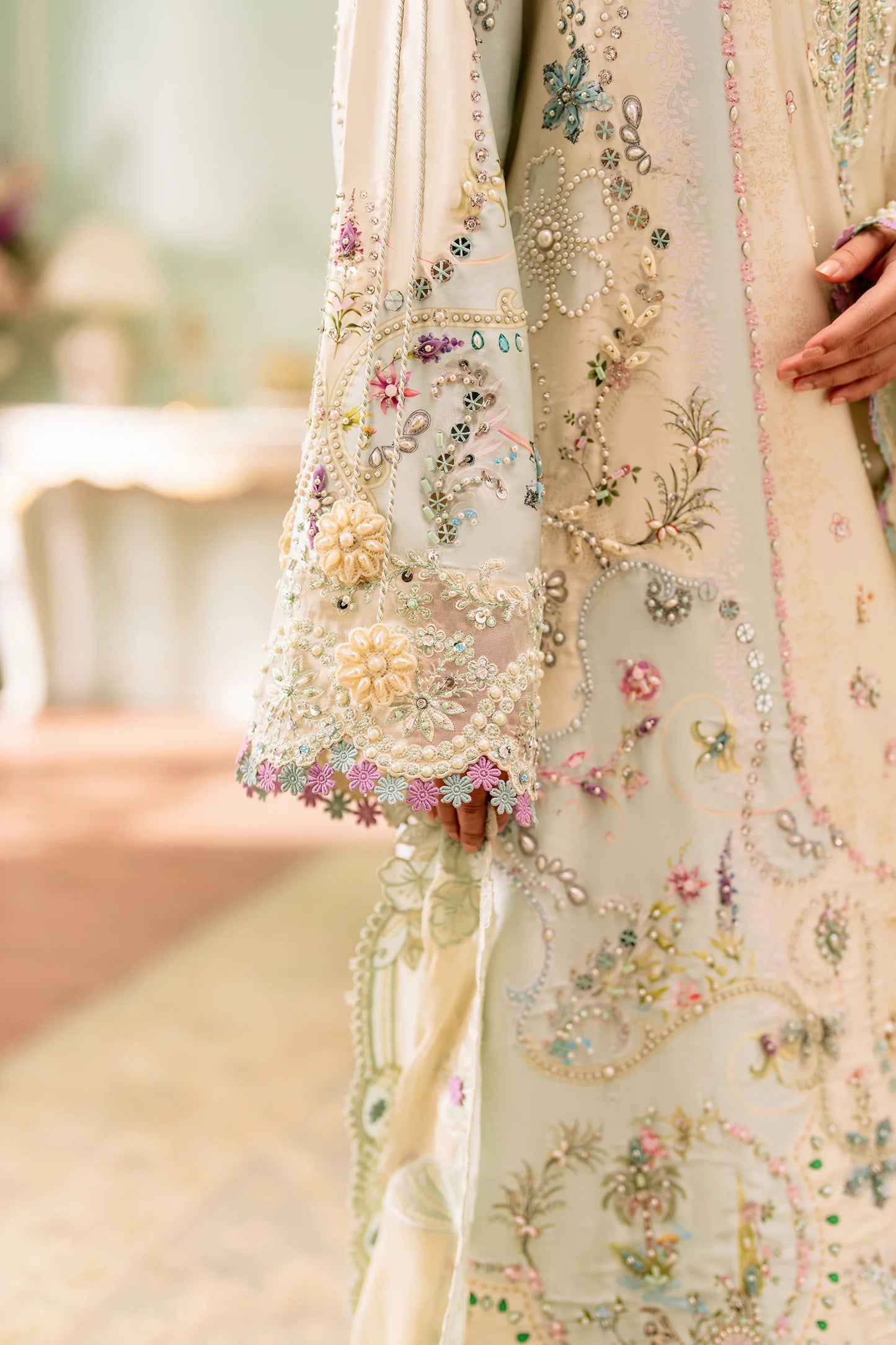 QSL-01 AZURE | Luxe Silk ‘26 | Qalamkar