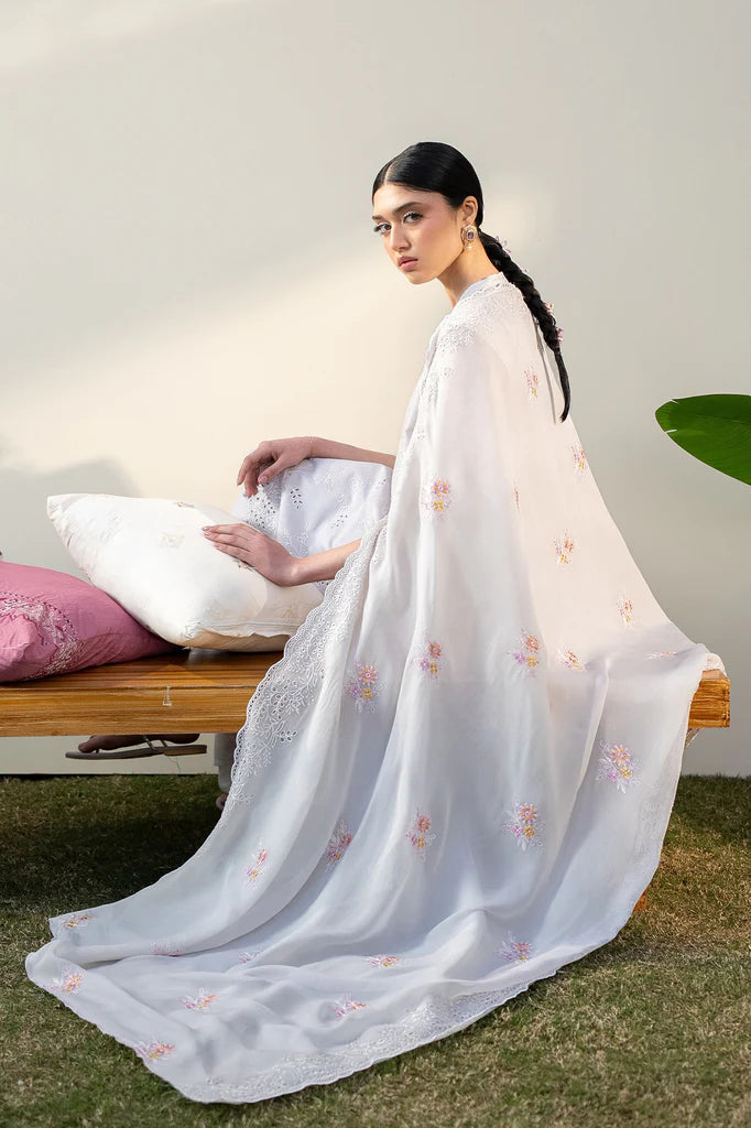 PERSIAN VIOLET-3PC EMBROIDERED LAWN SUIT | Cross Stitch