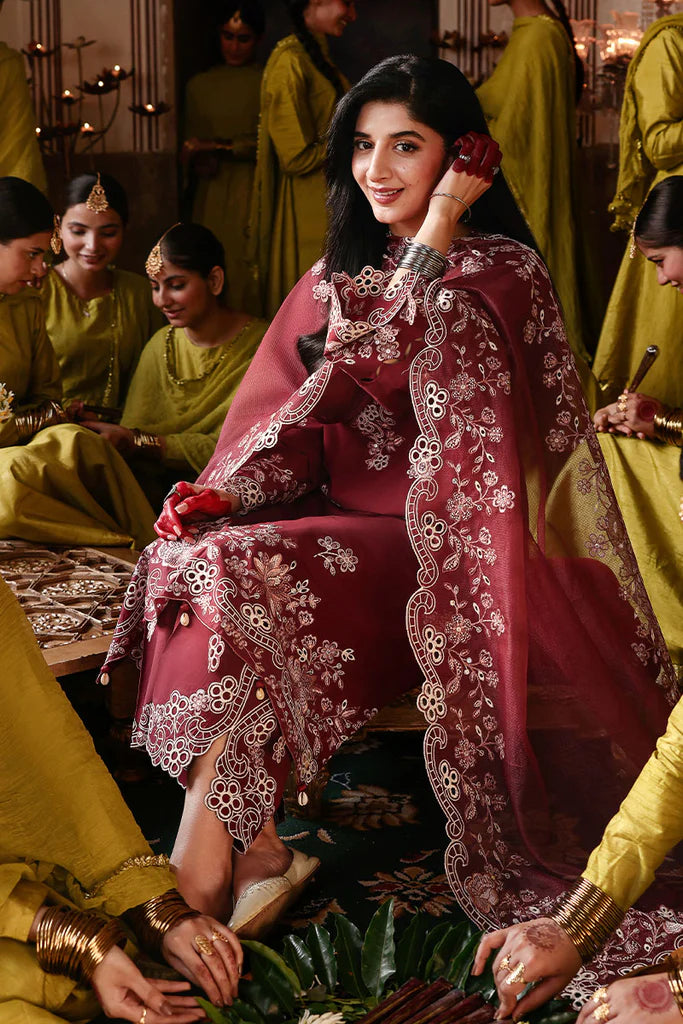 CRIMSON DRAPE | Eid Lawan '26 | Cross Stitch
