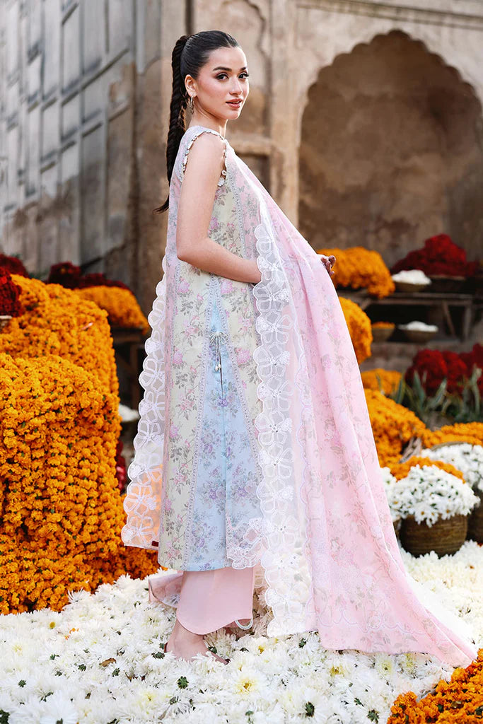 ROSE VEIL | Eid Lawn '26 | Cross Stitch (RTS)