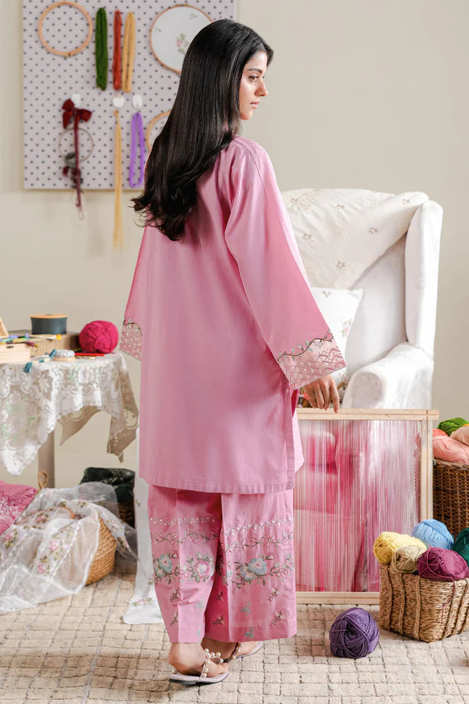 BLUSH THREAD-2PC (SHIRT & TROUSER) | EXCLUSIVE PRET | Cross Stitch