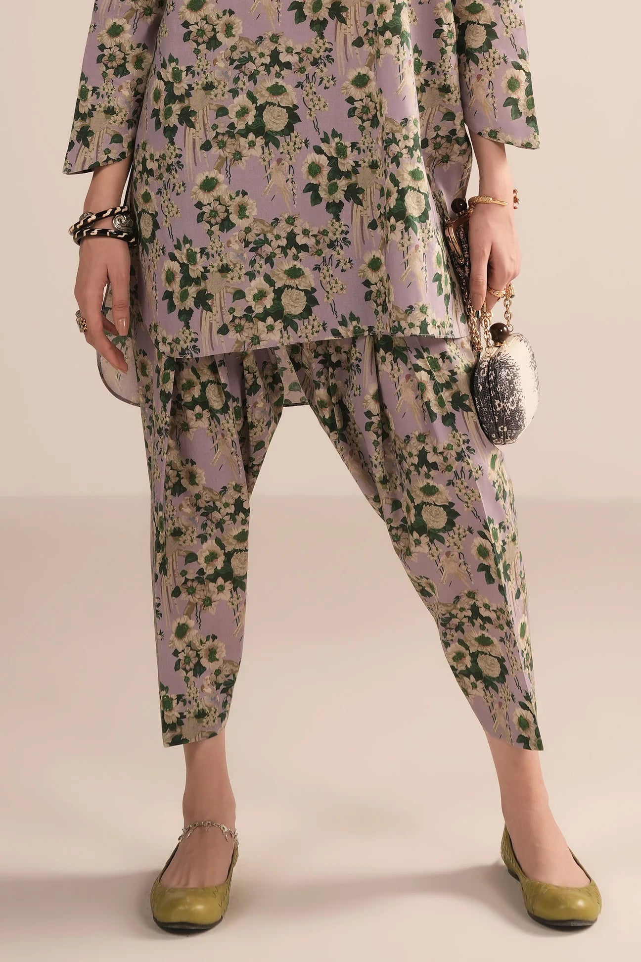 (ZRW-21615) AMETHYST MIST | Poplin-Fall'25 | ZAHA