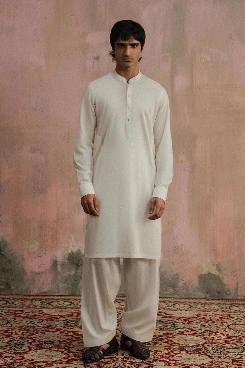 Premium Ivory Shalwar Kameez | REPUBLIC MENSWEAR