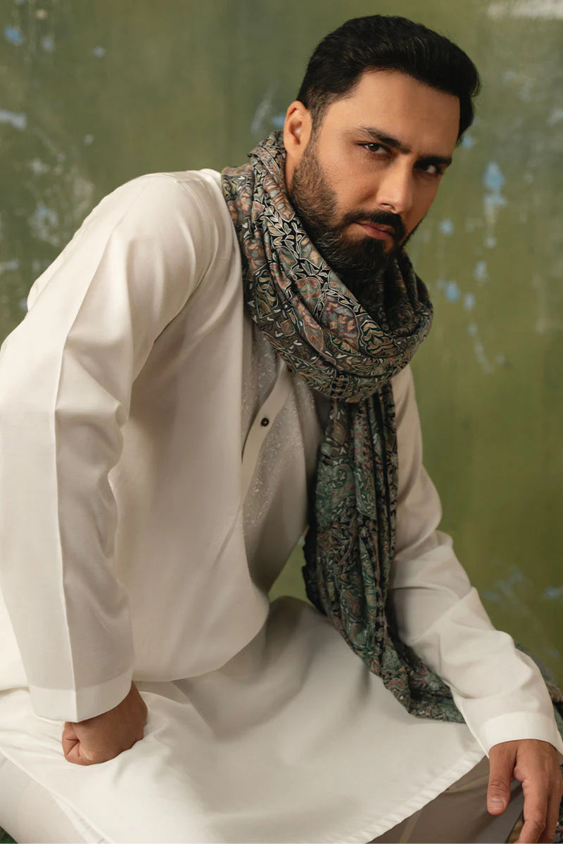 Lucknowi Hand Embroidered Kurta Pajama | REPUBLIC MENSWEAR