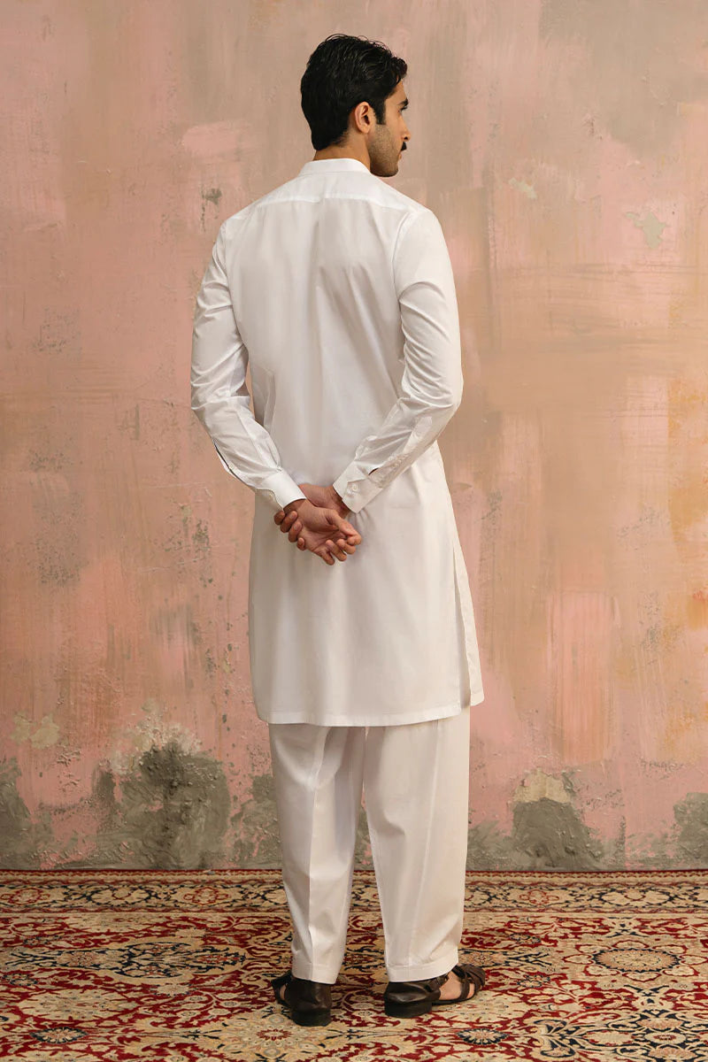 Classic White Shalwar Kameez | REPUBLIC MENSWEAR
