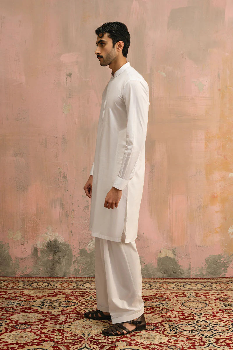 Classic White Shalwar Kameez | REPUBLIC MENSWEAR