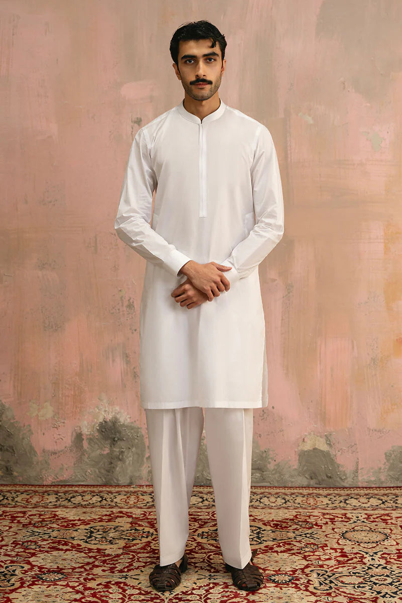 Classic White Shalwar Kameez | REPUBLIC MENSWEAR