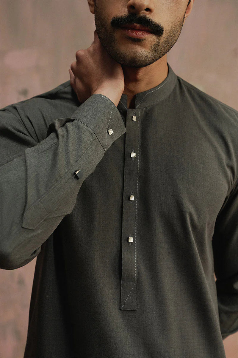 Classic Dark Green Shalwar Kameez | REPUBLIC MENSWEAR