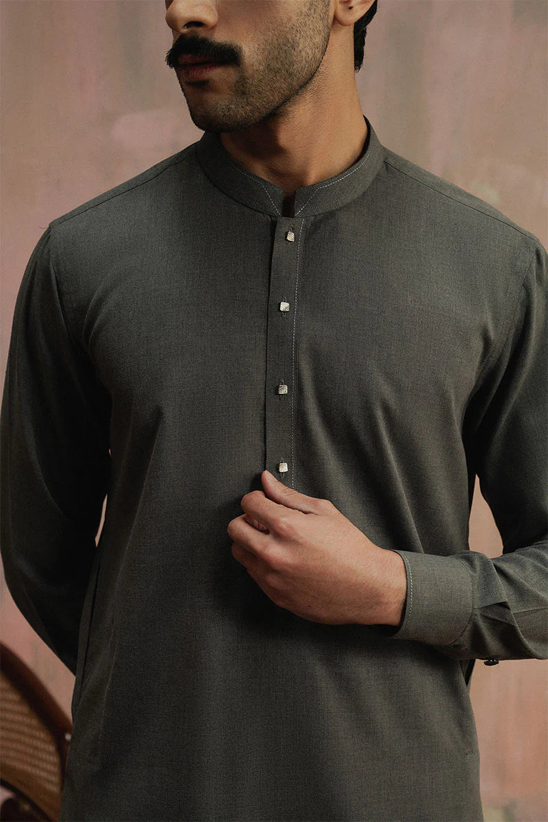 Classic Dark Green Shalwar Kameez | REPUBLIC MENSWEAR