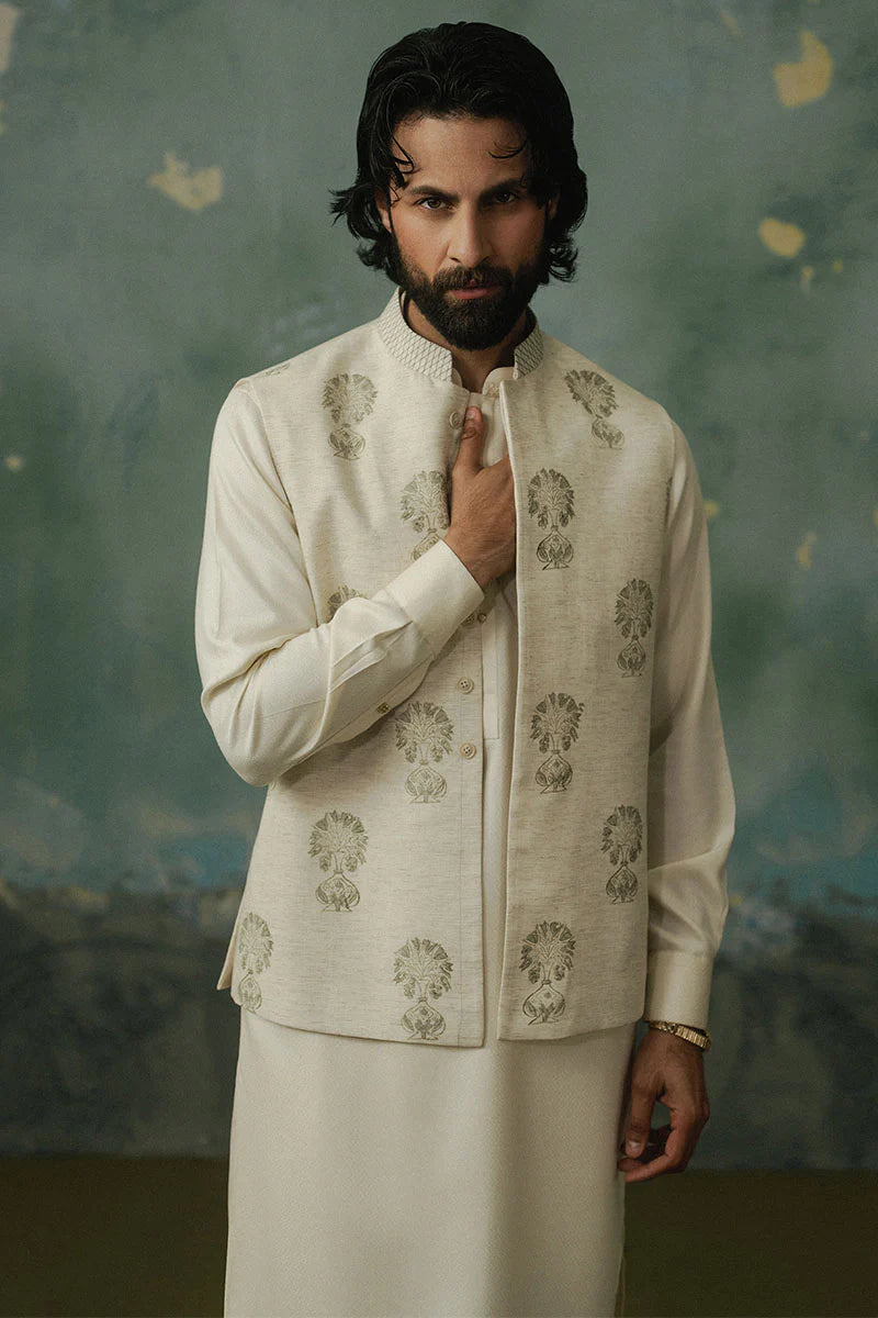 Ivory White Shalwar Kameez | REPUBLIC MENSWEAR
