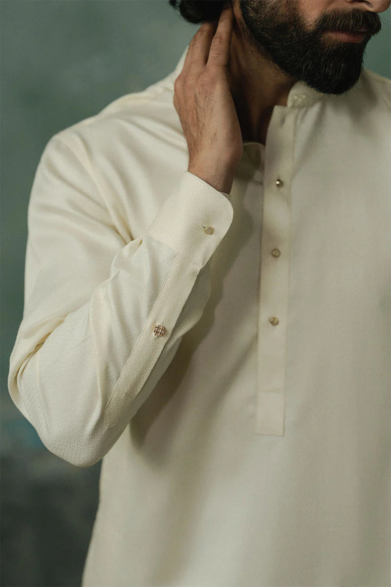 Ivory White Shalwar Kameez | REPUBLIC MENSWEAR