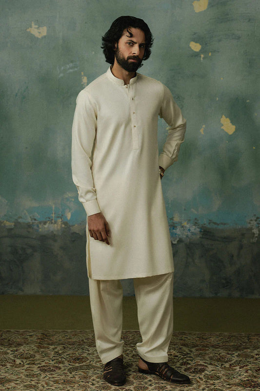 Ivory White Shalwar Kameez | REPUBLIC MENSWEAR