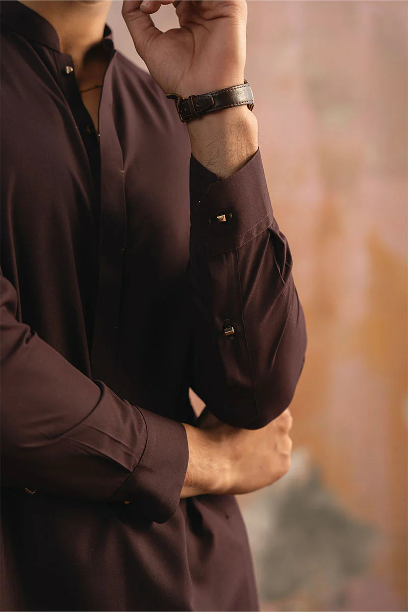Classic Burgundy Shalwar Kameez | REPUBLIC MENSWEAR