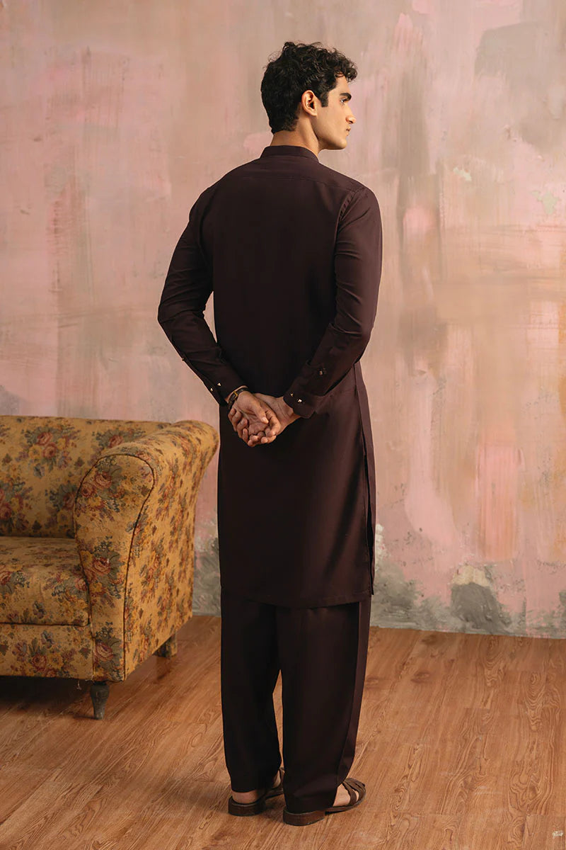 Classic Burgundy Shalwar Kameez | REPUBLIC MENSWEAR