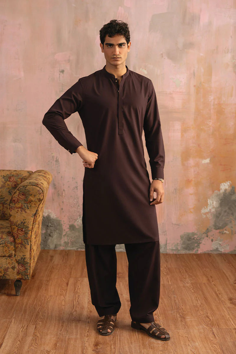 Classic Burgundy Shalwar Kameez | REPUBLIC MENSWEAR