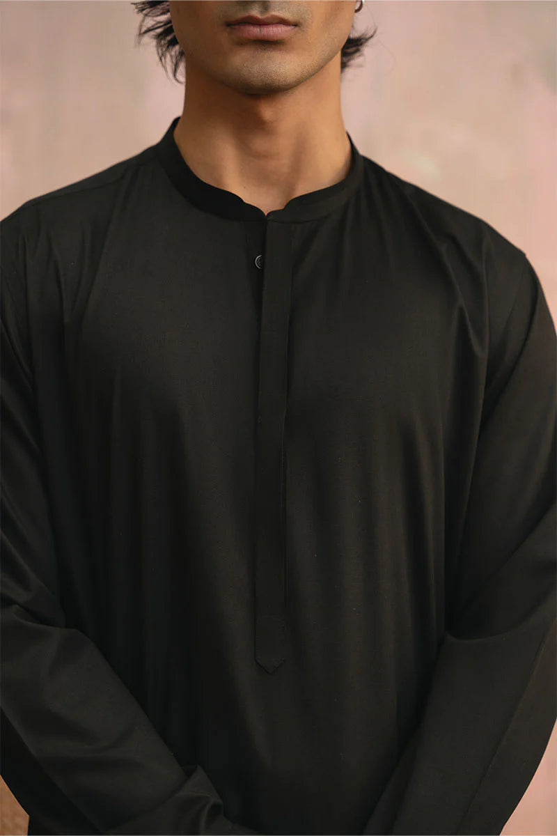 Premium Black Shalwar Kameez | REPUBLIC MENSWEAR