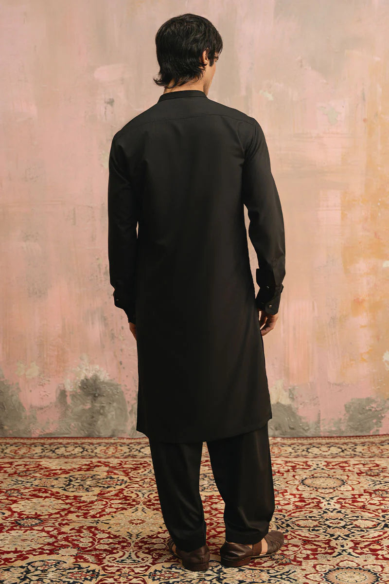 Premium Black Shalwar Kameez | REPUBLIC MENSWEAR