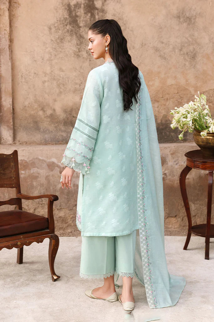 MISTY MINT | Eid Lawn '26 | Cross Stitch