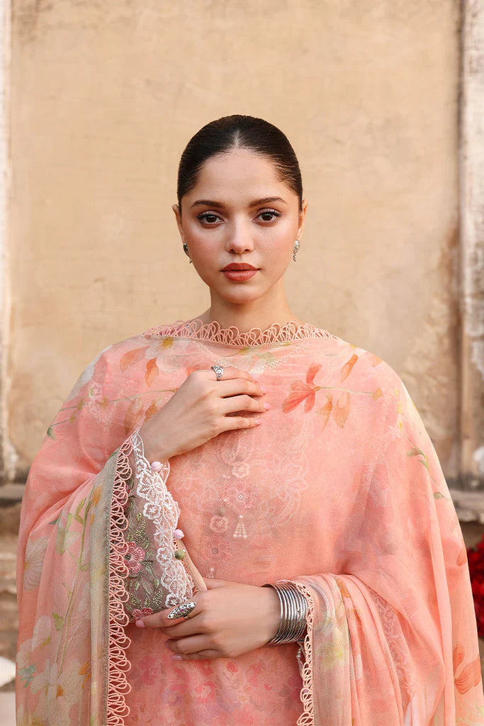 MUTED BLUSH | Eid Lawn '26 | Cross Stitch (RTS)